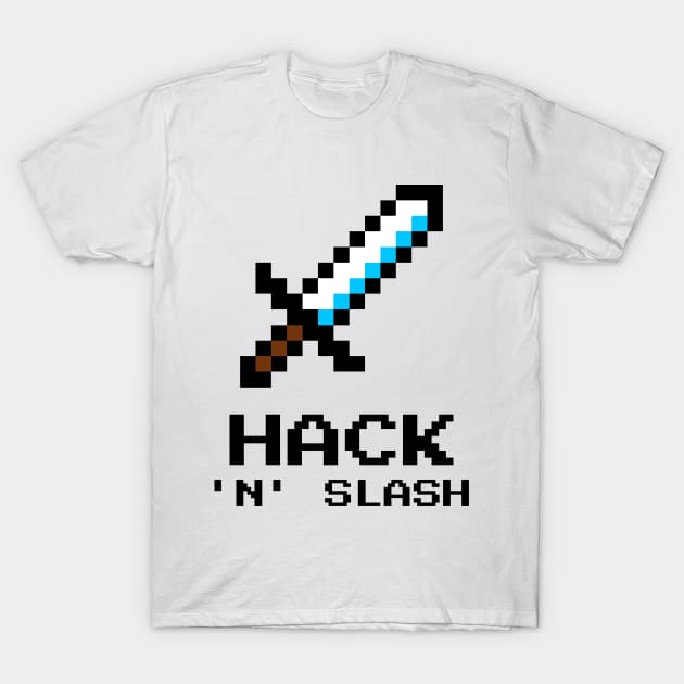 HACK 'N' SLASH T-Shirt by NerdTreasures